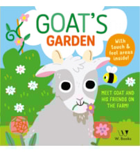 Livro Toque e sinta Goat's garden