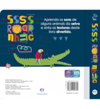 Livro Toque e sinta Hiss Roar Snap