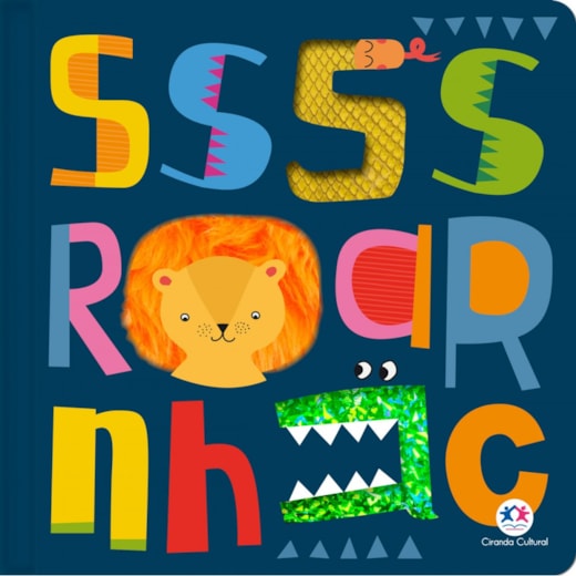 Livro Toque e sinta Hiss Roar Snap