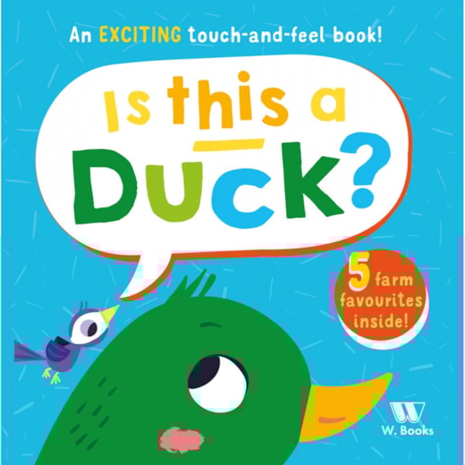 Livro Toque e sinta Is this a duck?