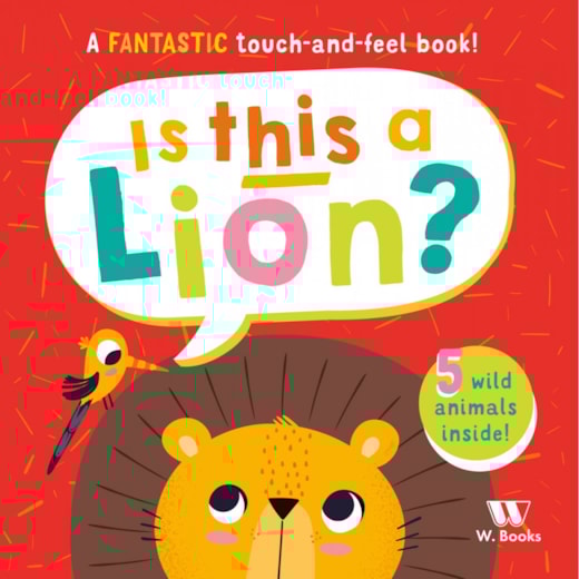 Livro Toque e sinta Is this a lion?