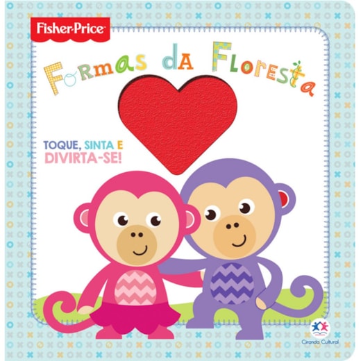 Livro Toque e sinta Jungle shapes