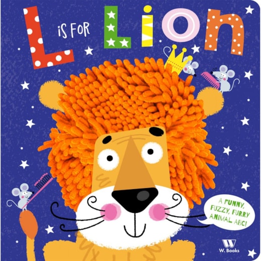 Livro Toque e sinta L is for Lion