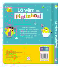 Livro Toque e sinta Lá vêm os pintinhos!