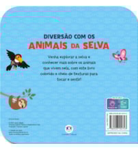 Livro Toque e sinta Let's explore the jungle!