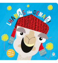 Livro Toque e sinta Lhamas são demais!