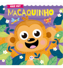 Livro Toque e sinta Macaquinho