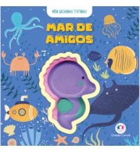 Livro Toque e sinta Mar de amigos