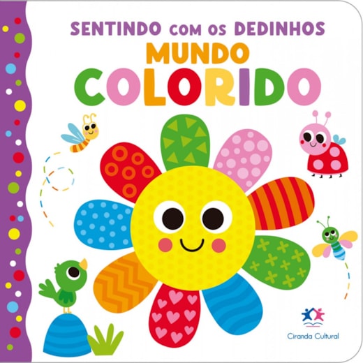 Livro Toque e sinta Mundo Colorido