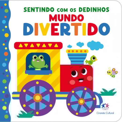 Livro Toque e sinta Mundo divertido