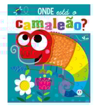 Livro Toque e sinta Never look for a chameleon!