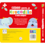 Livro Toque e sinta Never touch a crocodile!