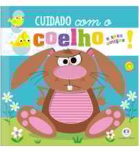 Livro Toque e sinta Never touch a grumpy bunny!