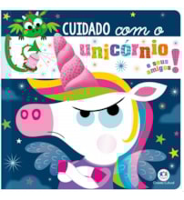 Livro Toque e sinta Never touch a grumpy unicorn!