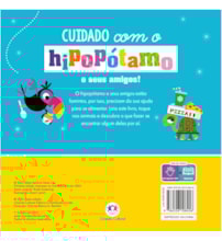 Livro Toque e sinta Never touch a hungry hippo!