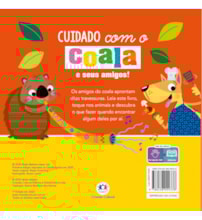 Livro Toque e sinta Never touch a koala!
