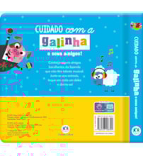 Livro Toque e sinta Never touch a noisy chicken!