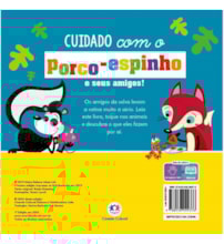 Livro Toque e sinta Never touch a porcupine!