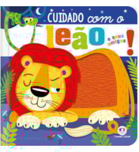 Livro Toque e sinta Never Touch A Sleepy Lion!