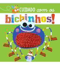 Livro Toque e sinta Never touch a spider