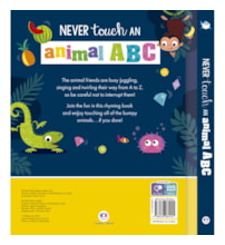 Livro Toque e sinta Never touch an animal ABC