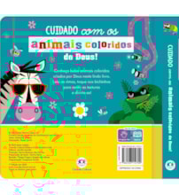 Livro Toque e sinta Never Touch God's Colourful Creations!