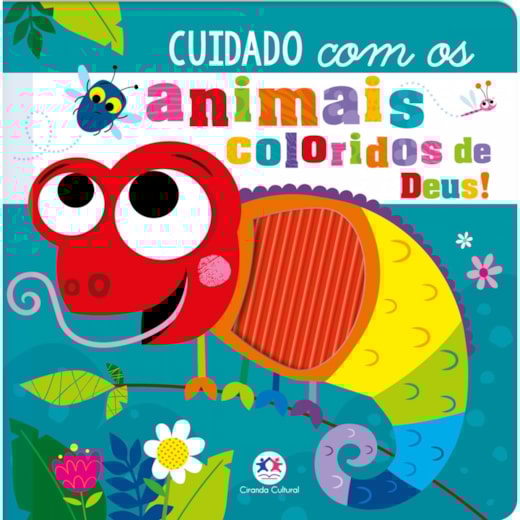 Livro Toque e sinta Never Touch God's Colourful Creations!