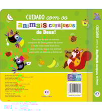 Livro Toque e sinta Never Touch God's Hungry Animals!