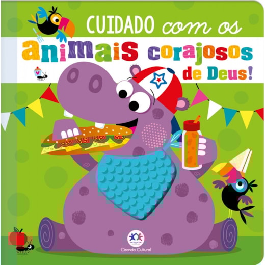 Livro Toque e sinta Never Touch God's Hungry Animals!