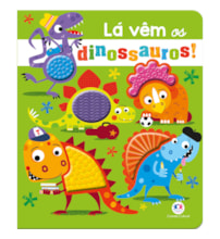 Livro Toque e sinta Never touch the dinosaurs