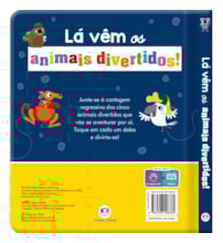 Livro Toque e sinta Never touch the funny animals
