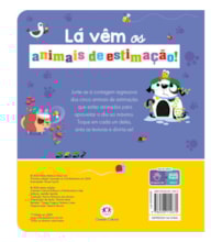 Livro Toque e sinta Never Touch The Grumpy Pets