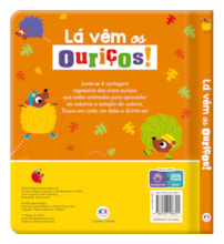 Livro Toque e sinta Never touch the hedgehogs