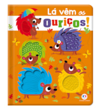 Livro Toque e sinta Never touch the hedgehogs