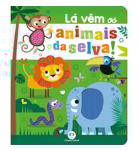 Livro Toque e sinta Never touch the wild animals