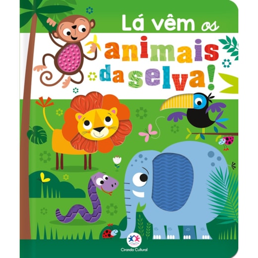 Livro Toque e sinta Never touch the wild animals