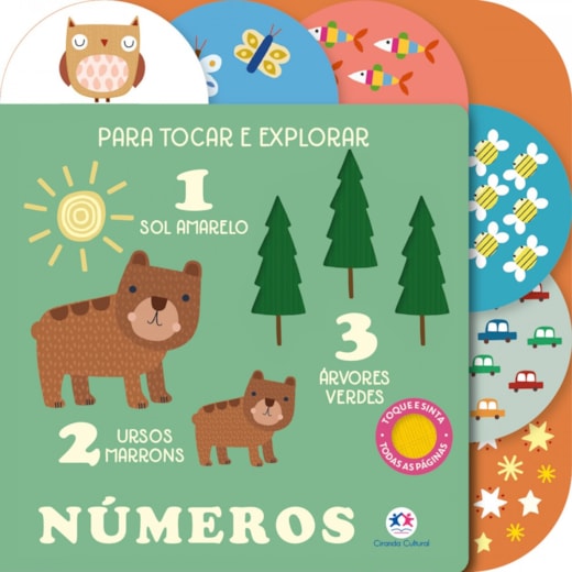 Livro Toque e sinta Números