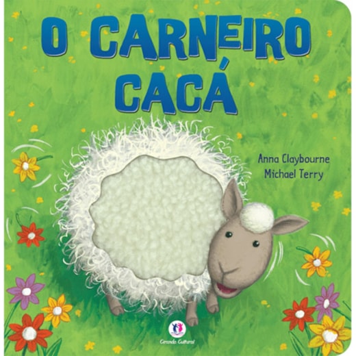 Livro Toque e sinta O carneiro Cacá