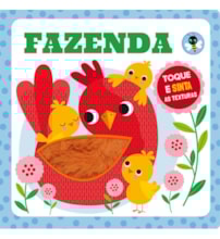Livro Toque e sinta On the farm