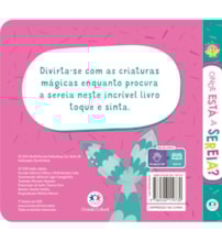 Livro Toque e sinta Onde está a sereia?