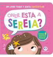 Livro Toque e sinta Onde está a sereia?