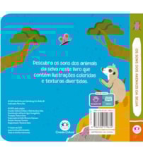 Livro Toque e sinta Os Sons dos Animais da Selva