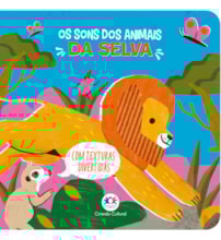 Livro Toque e sinta Os Sons dos Animais da Selva