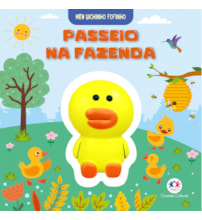 Livro Toque e sinta Passeio na fazenda