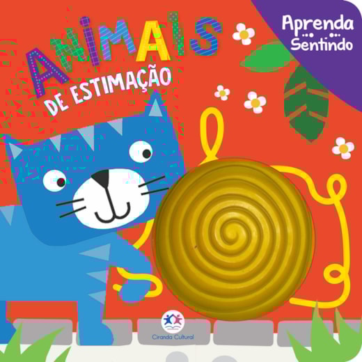 Livro Toque e sinta Pets