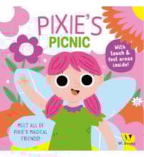 Livro Toque e sinta Pixie's picnic