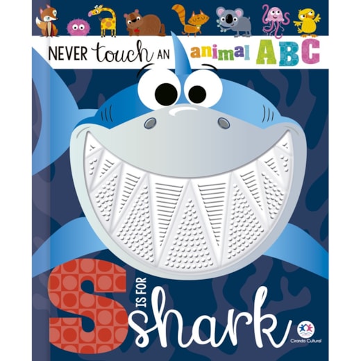 Livro Toque e sinta S is for Shark