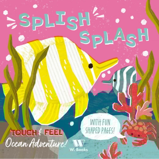 Livro Toque e sinta Splish splash