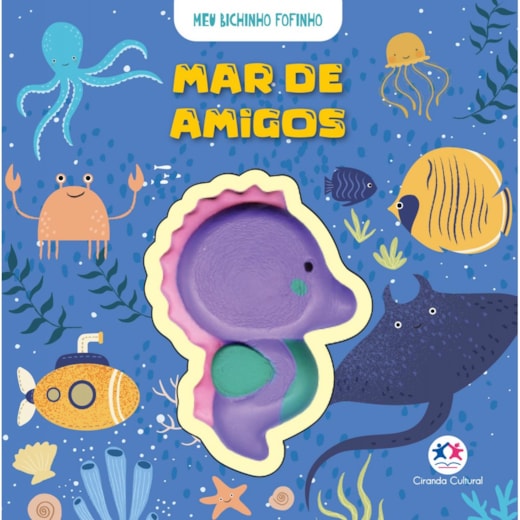 Livro Toque e sinta The little seahorse