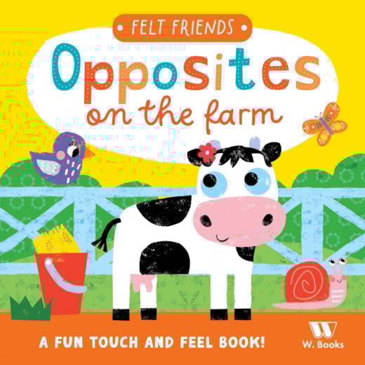 Livro Toque e sinta The opposites on the farm